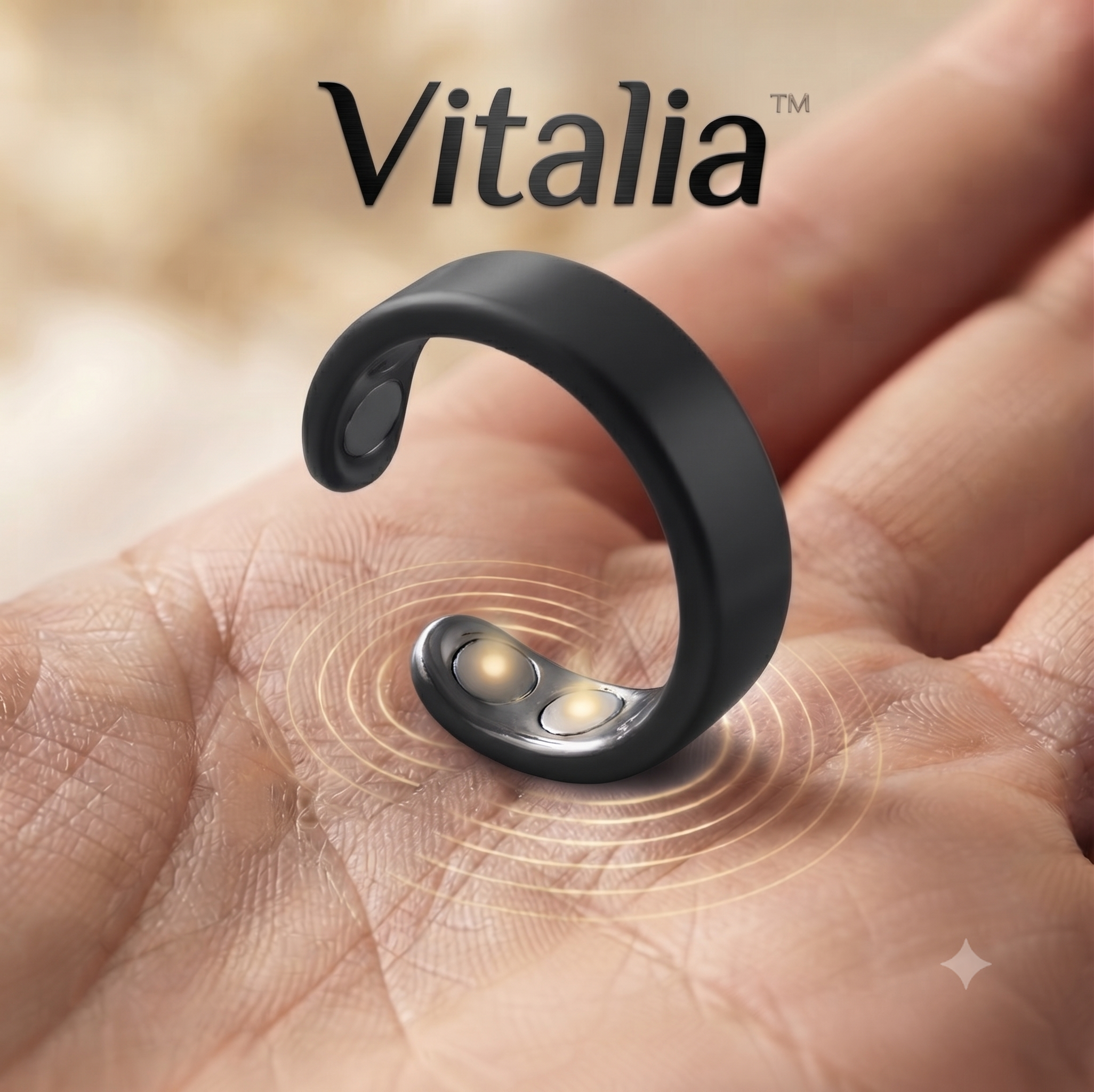 Магнитен анти-стрес пръстен VITALIA